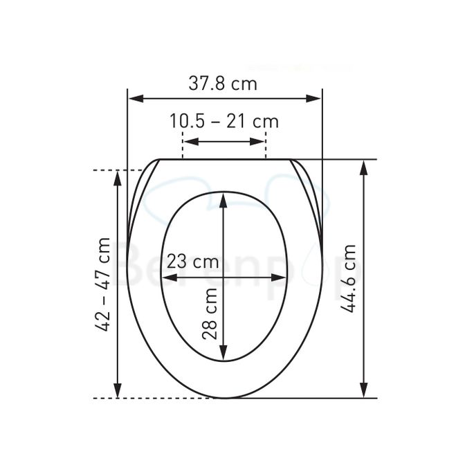 Diaqua Brillant 31171701 toiletzitting met deksel shiny motief Lotus