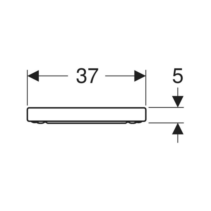 Geberit 300 Basic S8H51108000G toiletzitting met deksel wit