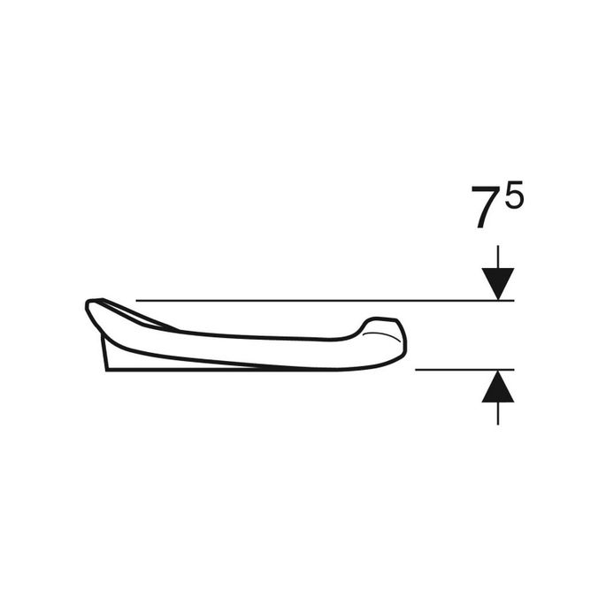Geberit 300 Kids S8H51101020G toiletzitting (kinderzitting) zonder deksel rood *niet meer leverbaar*