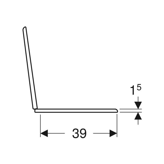 Geberit 300 Kids S8H51102000G toiletzitting (kinderzitting) met deksel wit *niet meer leverbaar*