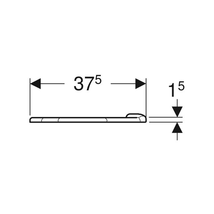 Geberit 300 Kids S8H51112150G turtle design toiletzitting (kinderzitting) zonder deksel geel *niet meer leverbaar*