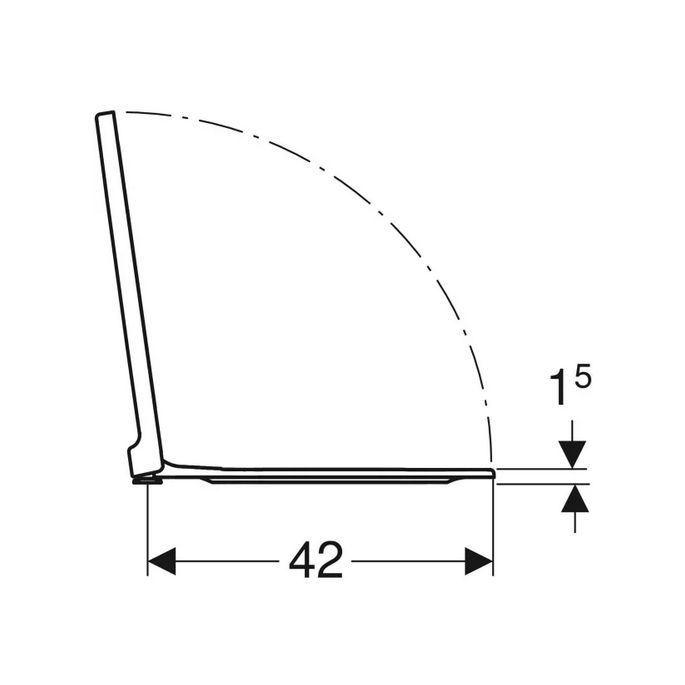 Geberit Xeno2 500833011 toiletzitting met deksel wit