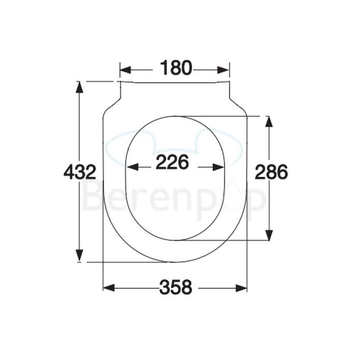 Villeroy en Boch Subway 2.0 Slimseat 9M78S1R2 toiletzitting met deksel wit (Star White CeramicPlus) *niet meer leverbaar*