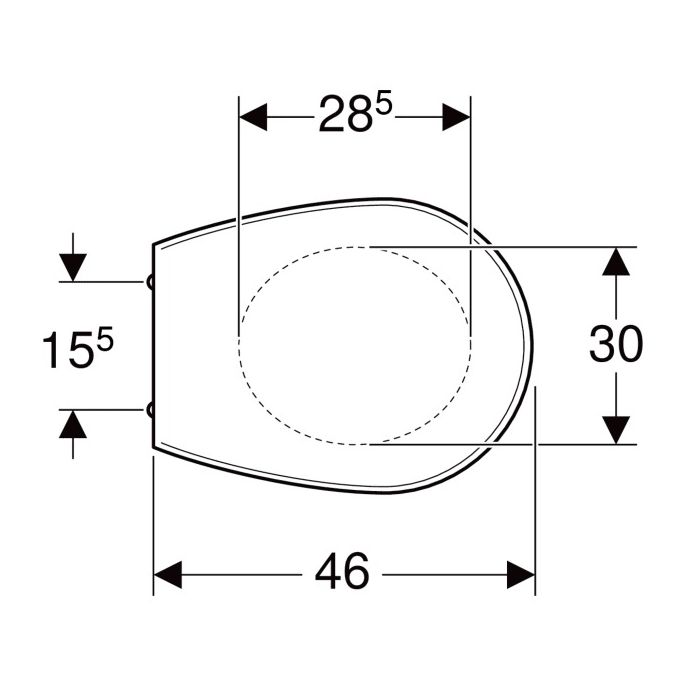 Keramag Renova Nr. 1 572165000 toiletzitting met deksel wit *niet meer leverbaar*