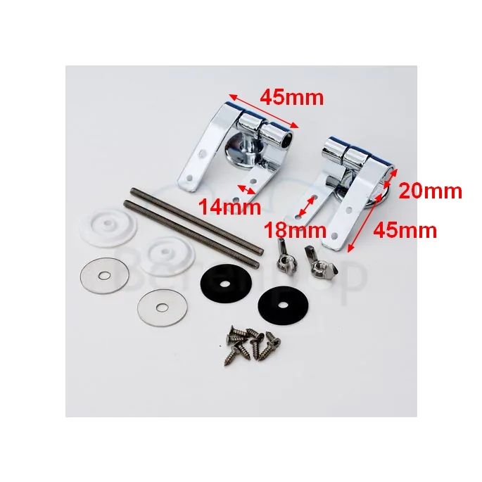 Sphinx Mycene S8H95000R (S8H95100R) set van 2 scharnieren chroom *niet meer leverbaar*