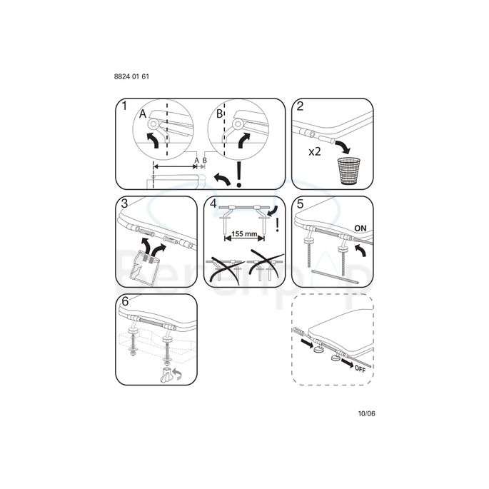 Villeroy en Boch Omnia Classic / O.Novo 88246101 toiletzitting met deksel wit