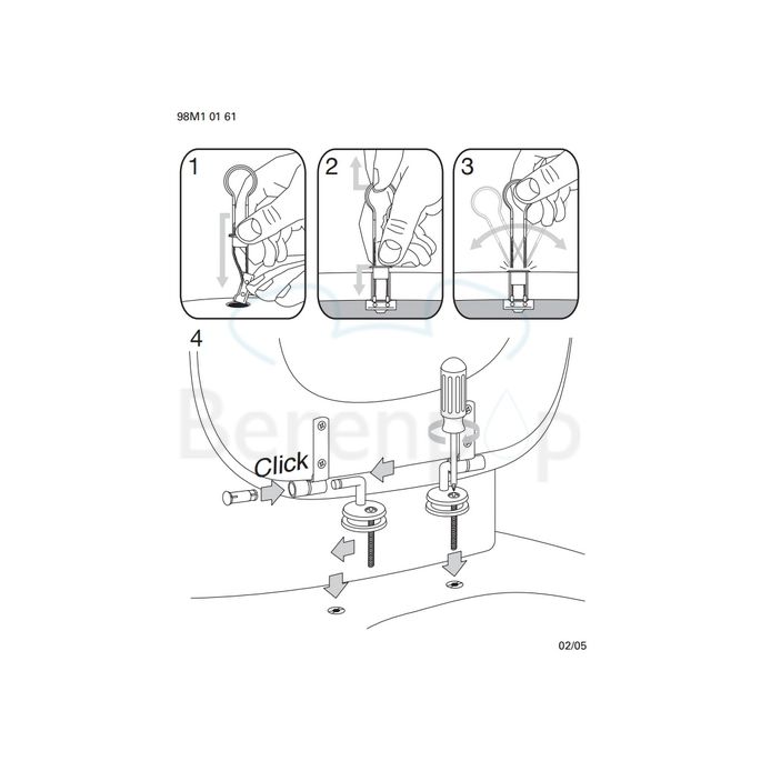 Villeroy en Boch Pure Stone 98M16100 toiletzitting met deksel eiken *niet meer leverbaar*