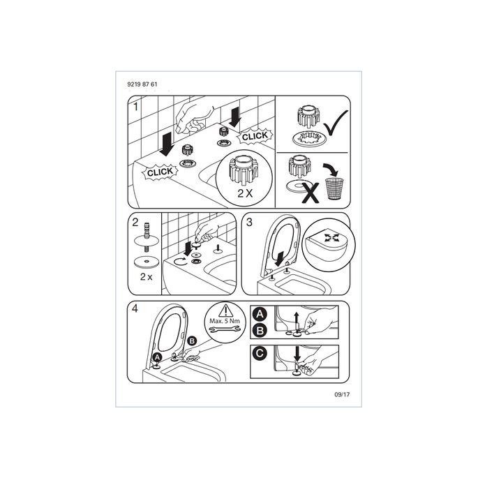 Villeroy en Boch Legato Slimseat 9M95S101 toiletzitting met deksel wit *niet meer leverbaar*