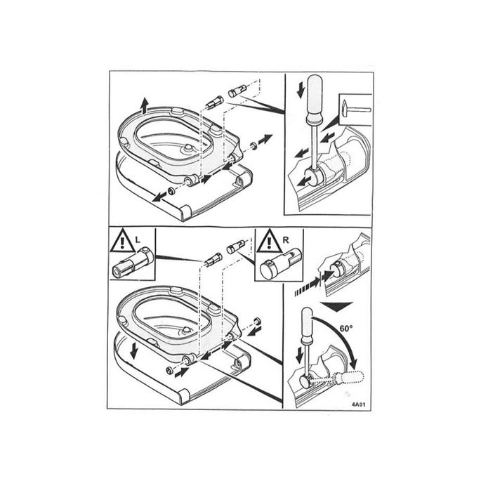Villeroy en Boch Subway - Subway 2.0 92229100 softclose demperset t.b.v. toiletzitting