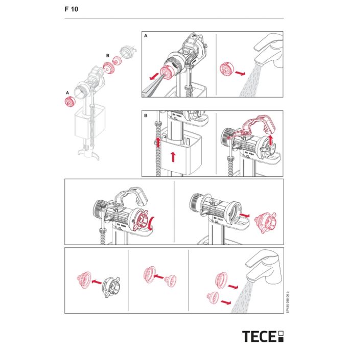 TECE 9820353 vulventiel F 10 universeel