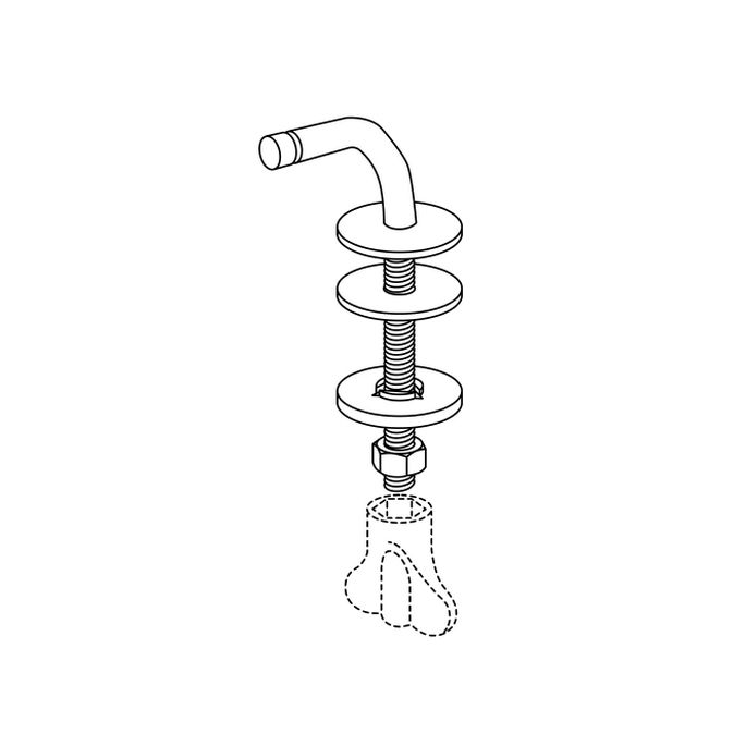 Pressalit Objecta 54011-BA1999 toiletzitting met deksel wit polygiene