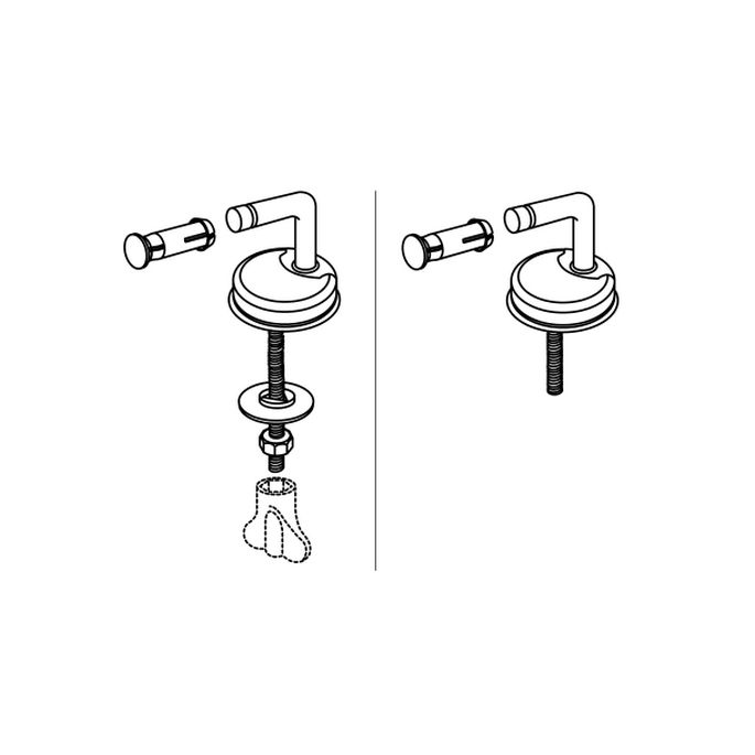 Pressalit Objecta D 171011-BR7999 toiletzitting zonder deksel wit polygiene