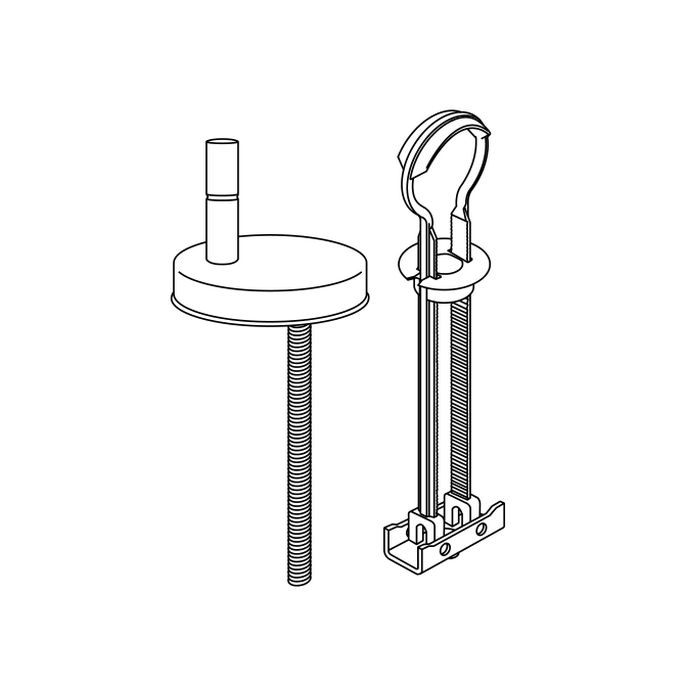 Pressalit Scandinavia PLUS 758068-D05999 toiletzitting met deksel bermuda
