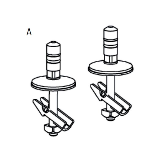 Villeroy en Boch (Omnia) Architectura 98M9C101 toiletzitting met deksel wit