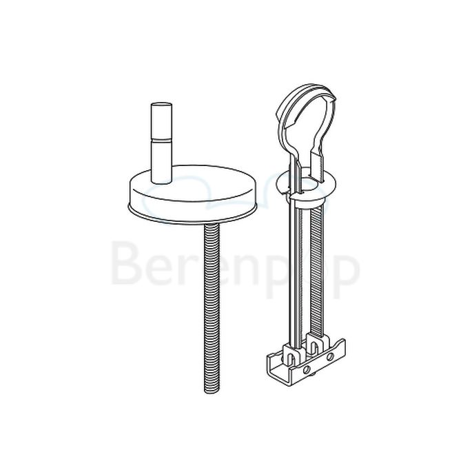 Villeroy en Boch Bellevue 98M2S101 toiletzitting met deksel wit