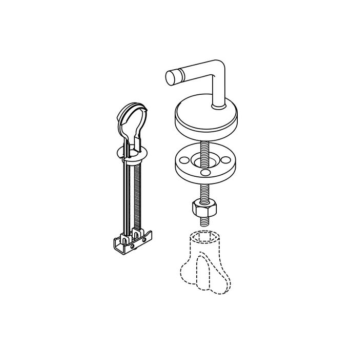 Pressalit Objecta D Pro 997011-DH4999 toiletzitting zonder deksel wit polygiene