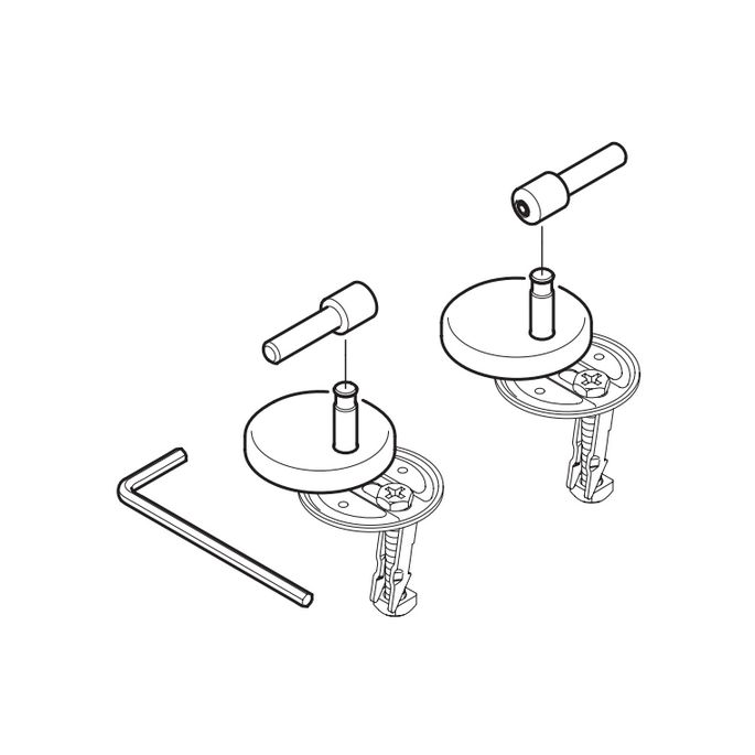 Villeroy en Boch (Omnia) Architectura 98M9D101 toiletzitting met deksel wit