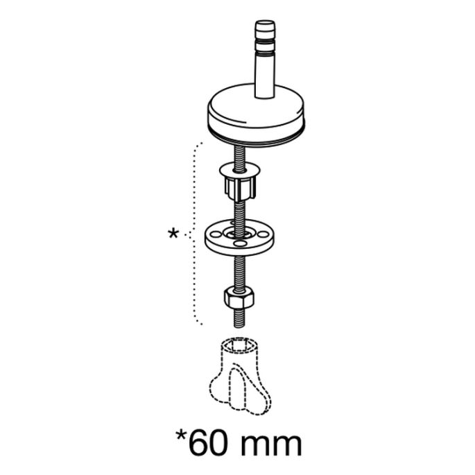 Pressalit Chilli 1076000-DL2999 toiletzitting met deksel wit