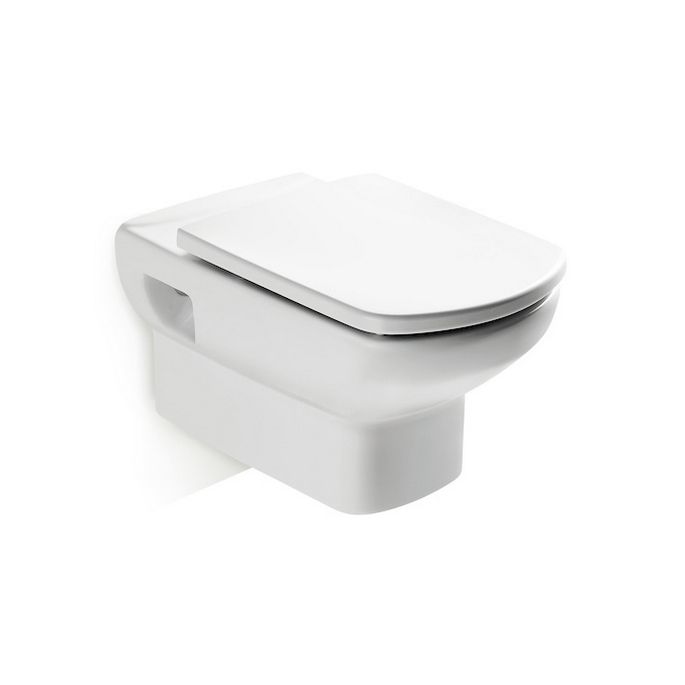 Roca Senso A801512004 toiletzitting met deksel wit