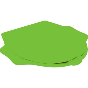 Geberit 300 Kids S8H51111450G turtle design toiletzitting (kinderzitting) met deksel groen