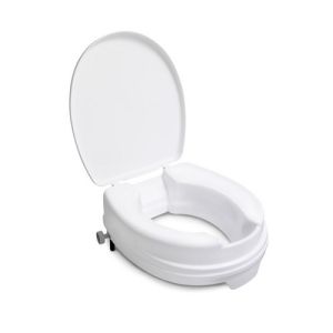 Handicare (Linido) 10735 toiletverhoger met deksel wit
