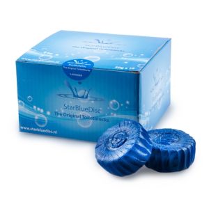 StarBlueDisc 122122150 toiletblokjes halfjaar verpakking (12 stuks) Lavender (Blauw)