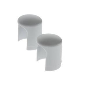 Villeroy en Boch 92237200 plastic eindkappen voor demper closetzitting
