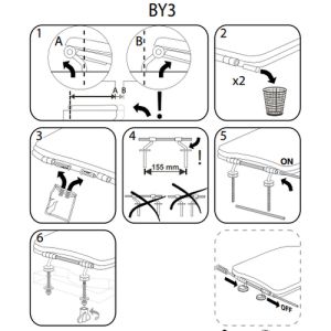Pressalit Projecta 53011-BY3999 toiletzitting zonder deksel wit polygiene