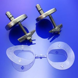 Duravit Darling New - Happy D.2 0061631000 scharnierset voor toiletzitting Darling New 002101/002109/006989 en Happy D.2 006451/006459