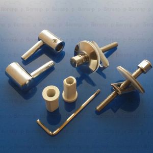 Geberit 598018000 set scharnieren chroom