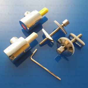 Geberit 598035000 set scharnieren chroom