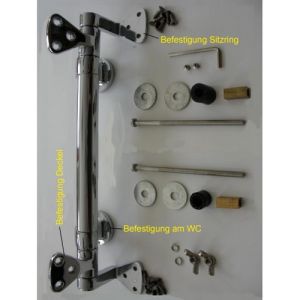 Ideal Standard Calla T2017AA scharnier set chroom