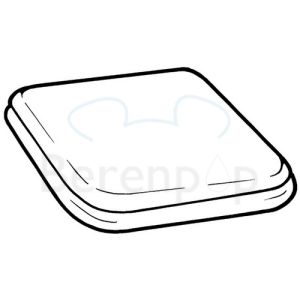 Keramag Artis 573140 toiletzitting met deksel wit *niet meer leverbaar*