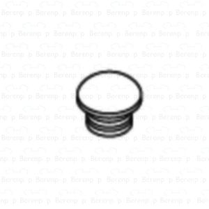 Pressalit A4003000 buffer deksel rond wit