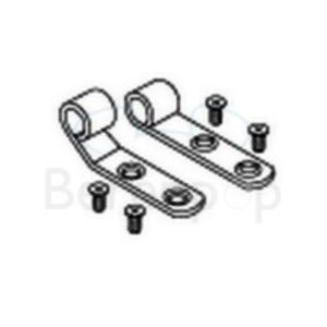 Pressalit A9109 bevestigingsset met schroeven, rvs