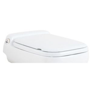 SFA Sanibroyeur Sanicompact Luxe CA500100 toiletzitting met deksel wit