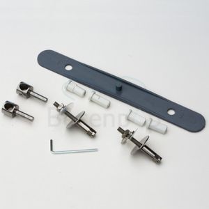 Sphinx 300 Comfort Top Fix S8H70704A20 set van 2 scharnieren chroom *niet meer leverbaar*