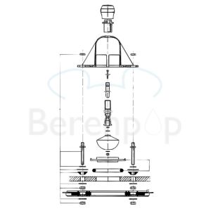 Sphinx S8H703000 uitstroommechanisme No. 4 *niet meer leverbaar*