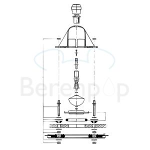 Sphinx S8H704000 uitstroommechanisme No. 5 *niet meer leverbaar*