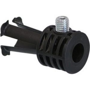 Sphinx/ Keramag 597203000 plug t.b.v. bevestiging wandcloset zwart