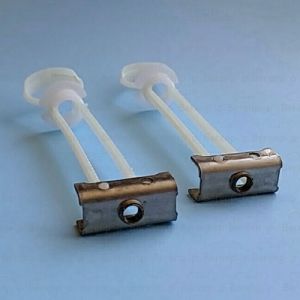 Pressalit + Villeroy en Boch A9173 / 92189600 set van 2 stuks scharnieronderdelen