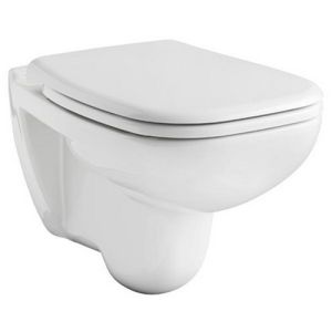 Pressalit Code 778000-DD8999 toiletzitting met deksel wit