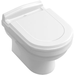 Villeroy en Boch Hommage 8809S1R3 toiletzitting met deksel pergamon *niet meer leverbaar*