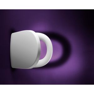 Pressalit Delight 492000-D09999 toiletzitting met deksel wit