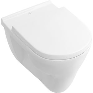 Villeroy en Boch O.Novo 9M38S101 toiletzitting met deksel wit