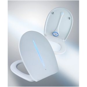 Diaqua Sidney LED 31176341 toiletzitting met deksel wit