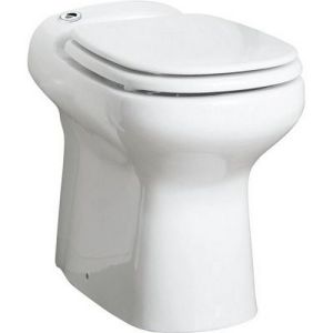 SFA Sanibroyeur Sanicompact Elite SED100120 (NP100002) toiletzitting met deksel wit