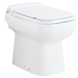 SFA Sanibroyeur Sanicompact Luxe CA500100 toiletzitting met deksel wit