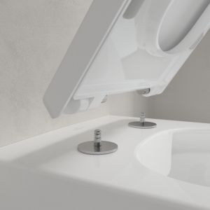 Villeroy en Boch Memento 2.0 8M24S101 toiletzitting met deksel White Alpine