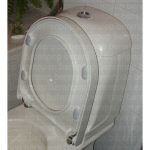 Pressalit 3 voor Sphinx Ravenna 684000-D38999-SPH toiletzitting met deksel wit *niet meer leverbaar*